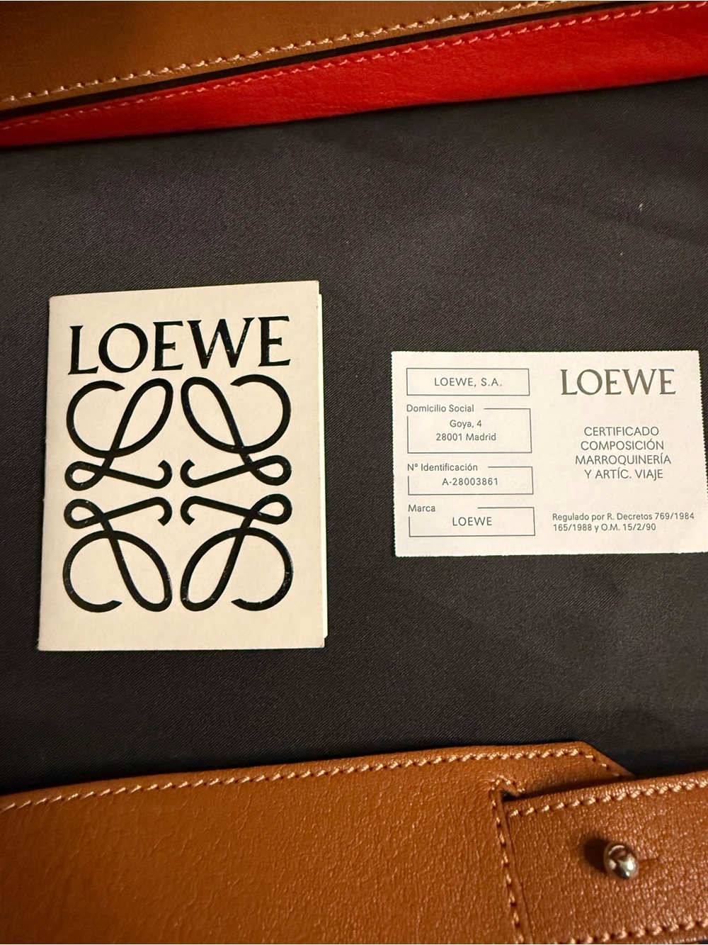 NWOT Medium Loewe Colorblock Puzzle Bag - Picture 10 of 16